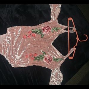 velvety body suit 🥀